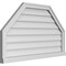 Ekena Millwork Octagonal Top Surface Mount PVC Gable Vent w/ 2"W x 2"P Brickmould Sill Frame, 40"W x 24"H GVPOT40X2403SN - alternate 5